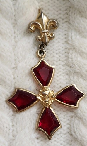 Vintage accessocraft nyc - accessocraft, red